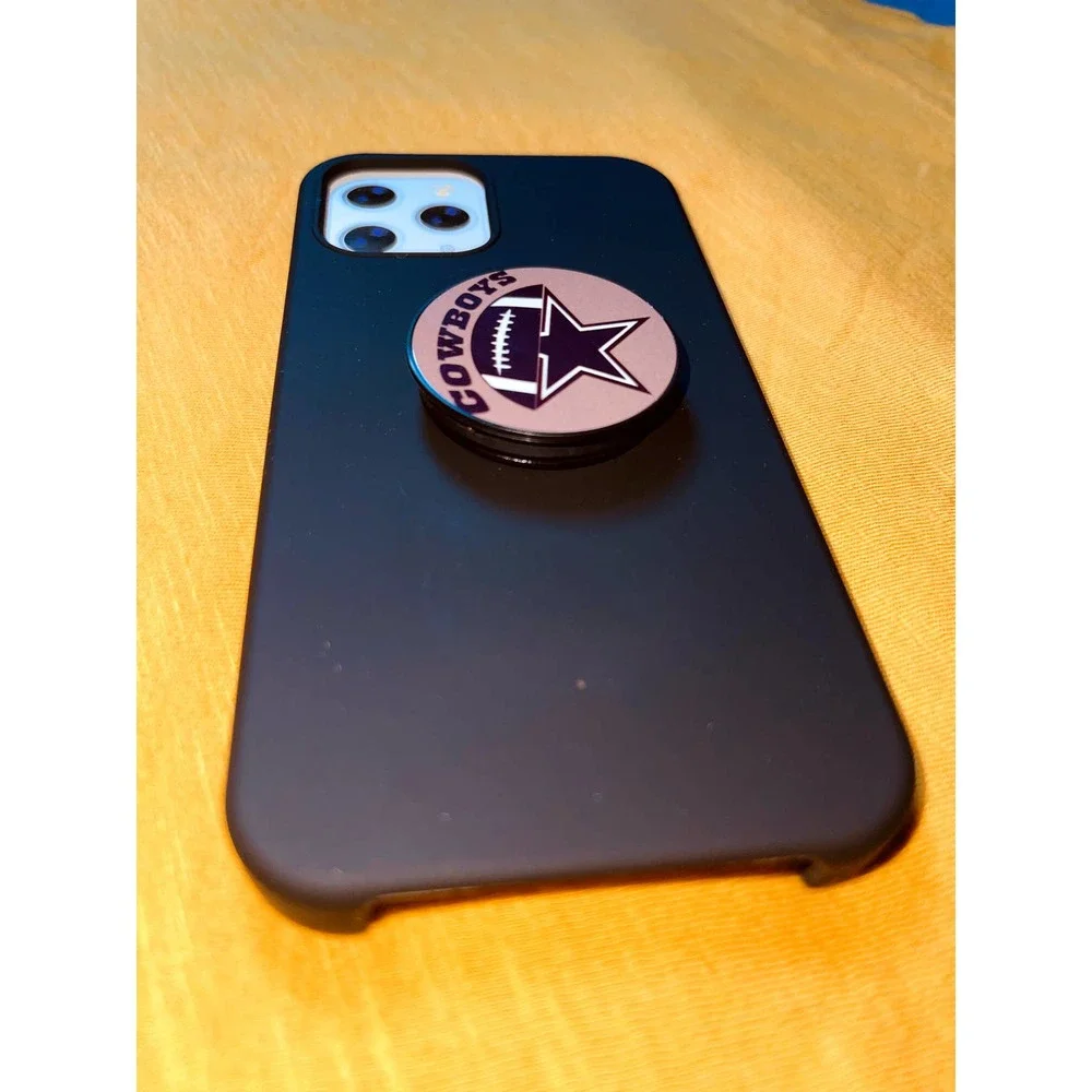 Dallas Cowboys Pop Up Phone Accessory With Super Sticky Glue